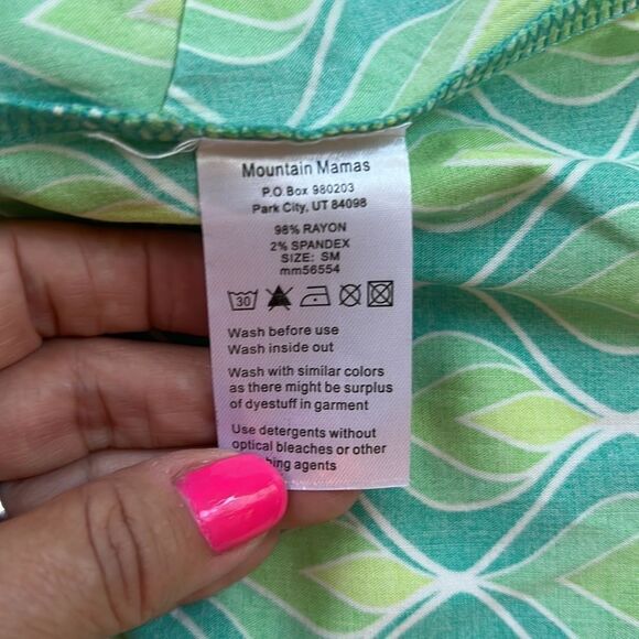 NWT *Maui Mamas* Sz S Aqua Dreams Tunic - Picture 5 of 11